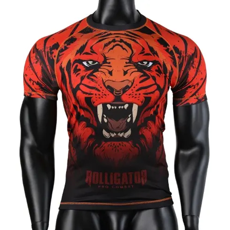 Supper all\'ingrosso Migliore fornitore di guardie cutanee da uomo premium personalizzate BJJ Nogis, Jiu Jitsu Gi Rash Guard.